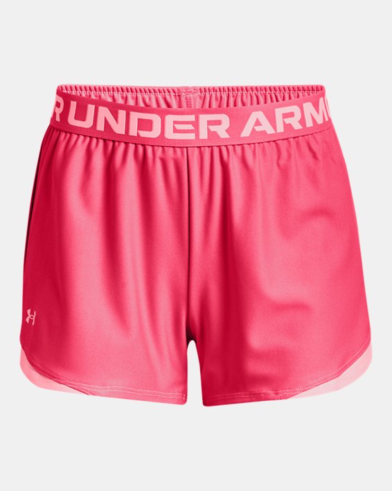 Women's UA Play Up 2.0 Shorts, Pink, pdpMainDesktop image number 4